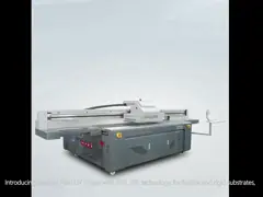 Imprimante UV à pixels fins avec technologie 7PL/3PL pour des substrats flexibles et rigides