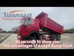 Second Hand 6X4 Euro 3 Sinotruk Dump Truck For Mining Transportation Solutions