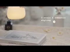 Custom Logo Portable Clapping Touch Control LED Night Light New Design Birthday Gift Bedroom Silicone Atmosphere USB Rechargeable