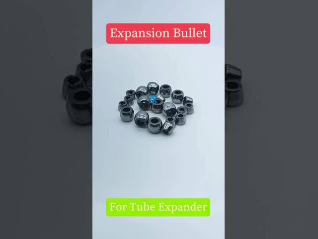 Heat Exchangers Use Carbide Expansion Bullet For Copper Tube Expander