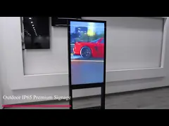 55inch Wireless Digital Window Display Screen Advertising Panel Kiosk for Shop Window