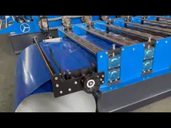 Steel Profile Zee Tile PPGI 0.3mm Roof Tile Forming Machine For Construction