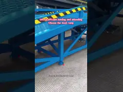 10000kg Mobile Dock Ramp Loading Portable Unloading Dock Non Slip