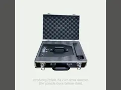 2km drone detection 90W portable drone defense shield