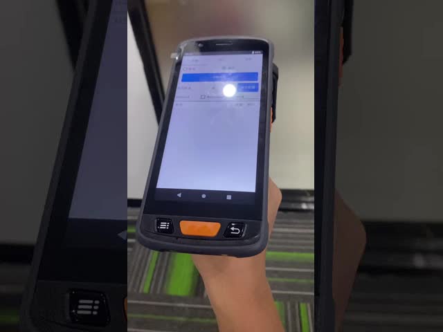Rastreamento de estoque Android 11 4G NFC PDA portátil robusto com scanner de código de barras QR 1D 2D