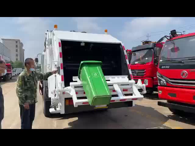 Sinotruk Howo 4x2 10cbm コンパクター ゴミトラック 拒否コンパクター トラック