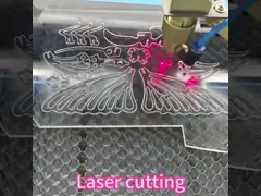 50-100W M2 4060 CO2 lasergraver voor acrylhoutbrillen Reci/Yongli Laser Source 2