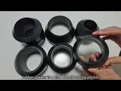 Versatile High-Pressure Rubber FKM NBR HNBR Packer Elements for a Wide Range of Sizes and Temperatures