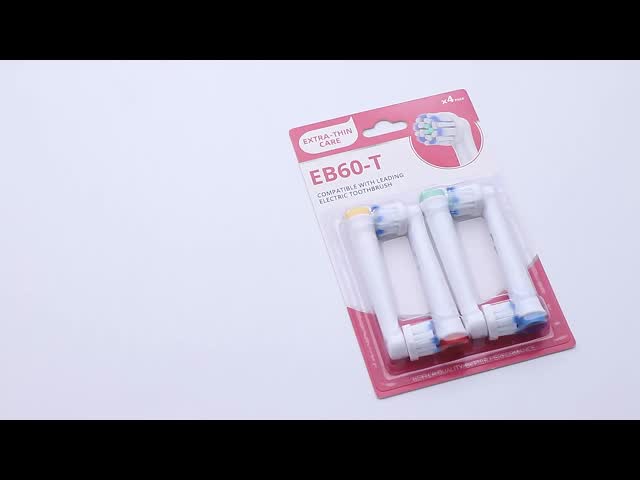 Adult Round Sonic Electric Toothbrush Heads With Soft Dupont Bristles Effective Clean