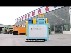3tph Output Fertilizer Granulator Npk Dry Powder Roller Press Granulating Machine