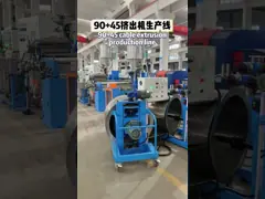 80mm cable extrusion line for Cu, Al wire insulation and sheathing