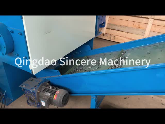 二重シャフト PVC シェードラー 廃棄物プラスチックパイプシートボトルのための機械クラッシャー