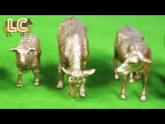 Farm Animal Figure 3 PCS Pig Model For Dioramas And Imaginative Play