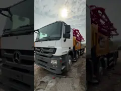 Used Hydraulic Machining Process 46-Meter Concrete Pump Truck for Putzmeister in 2014