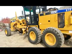 Comfortabie Cab 40km/H Motor Grader Machine A Caterpillar Brand SEM 919