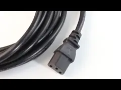2 stopcontacten Y Splitter Computer Power Cord met standaard Nema 515P AC Plug en C13 Inlet