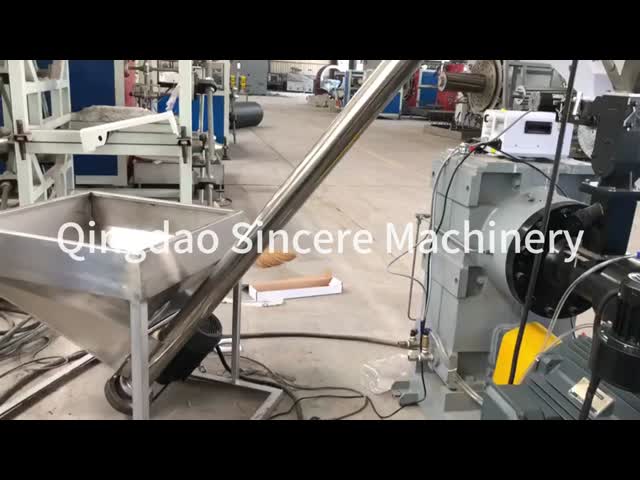 PPPE PVCリサイクル廃棄物 プラスチックペレット化ライン設備 200kg/H-800kg/H