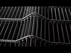 High-Speed Galvanized Curvey Security 358 Fence Pvc Anti-Climb Fence With Spike