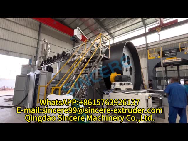 PE PPH プラスチック水タンク製造機械 1600mm 2400mm 4000mm
