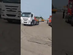 Tow Used Tractor Trailer Howo Sinotruk 420 Hp 6x4 For Transportation