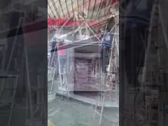 Removable movable board room Container mobile room living color steel simple construction site dormitory folding office