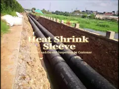 Product video,Heat Shrink Sleeve Shipment and On-site Inspection by Customer