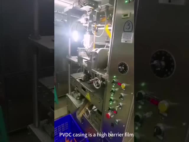 20mm カスタマイズされたロゴ印刷 PVDC 高バリアソーセージキャッシング