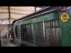 Security Top Steel Crimp Top Welded Chain Link Fence 1.5m H X 2.4m W Black