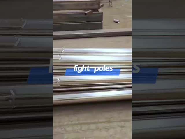 light poles factory lighting project