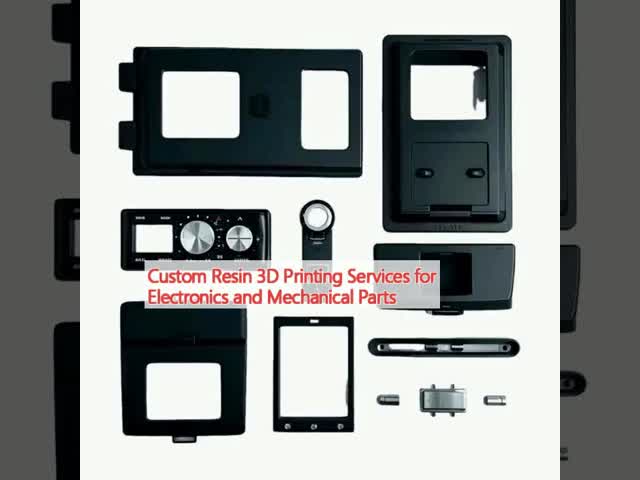 Custom Resin 3D Printing Services For Electronics And Mechanical Parts