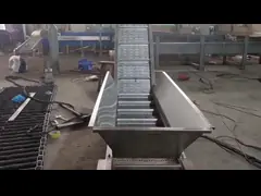 Large Capacity Sawdust Chain Scraper Conveyor High Performance For Industry