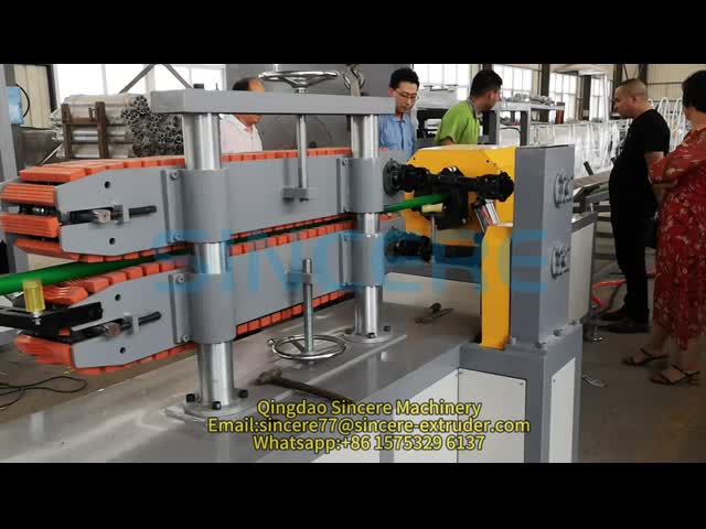 HDPE PE PP MPP 電気管のプラスチックパイプエクストルーションラインチューブ製造機械