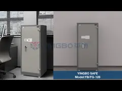 Proteja seus objetos de valor com YB/FG-128 Fire Proof Lockbox Key Unlock And Anti Theft Function