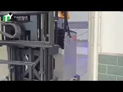 Three Way Fork Mode Automated Guided Vehicle Forklift  Load 1500KG Narrow Lane