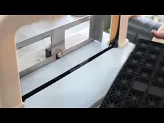 4mm  - 8mm Plastic Tray Table Strapping Machine Automatic Wrapping Machine