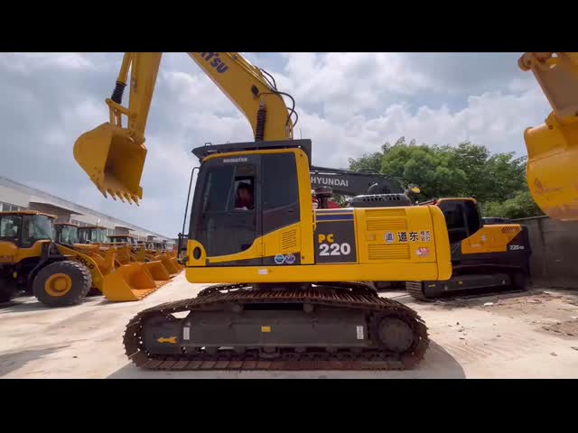 100% оригинальный использованный экскаватор Komatsu PC220-8 экскаватор Crawer PC200/PC220/PC300