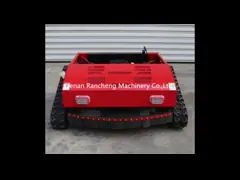 Remote Control Lawn Mower Small Track Gasoline Electric Four - Wheel Lawn Mower