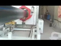 900kg/H 1150kg/H HDPE Pipe Extrusion Machine Deep Screw Automatic