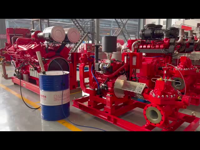 ディーゼル火力ポンプエンジン 水冷却 1900~3000rpm 305HPの速度