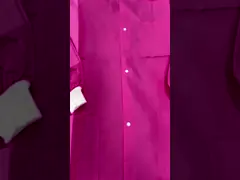 Unisex Protective Polypropylene Nonwoven PP SMS Disposable Lab Coat for Medical Dental and Nursing