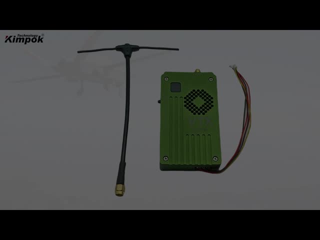 DC 12V プライベート・モールド 1.2G 8W VTX ドローン 無線ビデオトランスミッター 1.2Ghz 1.3Ghz FPV 製品用ビデオ送信機と受信機
