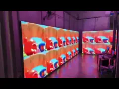 Wall-mounted Fixed Advertising LED Display with 950 x 960mm Cabinet Size and Full Color