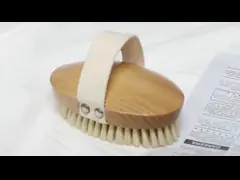 Vegan Exfoliator Dry Body Brush For Boay Back Cleansing Eco-friendly