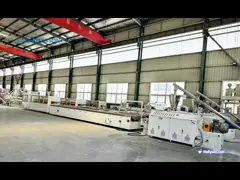 Manufacturing Plant WPC Door Profile Extrusion Line 22-25m * 2.5m * 2.5m at Competitive