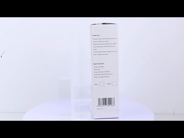 Ipx7 防水 スマート ウォーター フロッサー 充電可能な口腔灌水器 急速充電