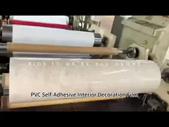 Self Adhesive Vinyl Wrap For Furniture , Wall Home Decoration 1.22x50m Wooden Grain Texture Removable PVC Film Roll