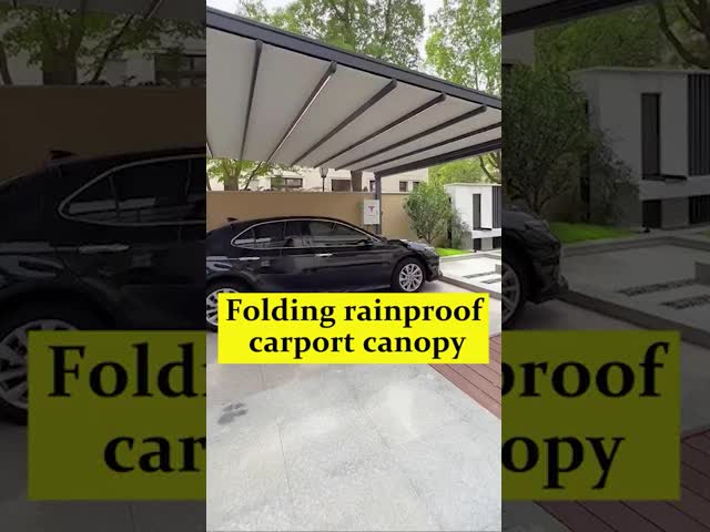 Gatehouse open-air sun room Outdoor canopy flipped louver gazebo shed four corner aluminum alloy gazebo terrace rain proof