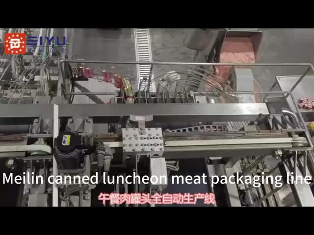 Meilin Luncheon Meat Canned Food Packaging Machine production Line