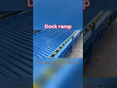 Ground 10T Portable Loading Dock Yard Ramp Moveable Dock Ramp
