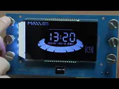 Power Meter STN Lcd Segment Display Black And White